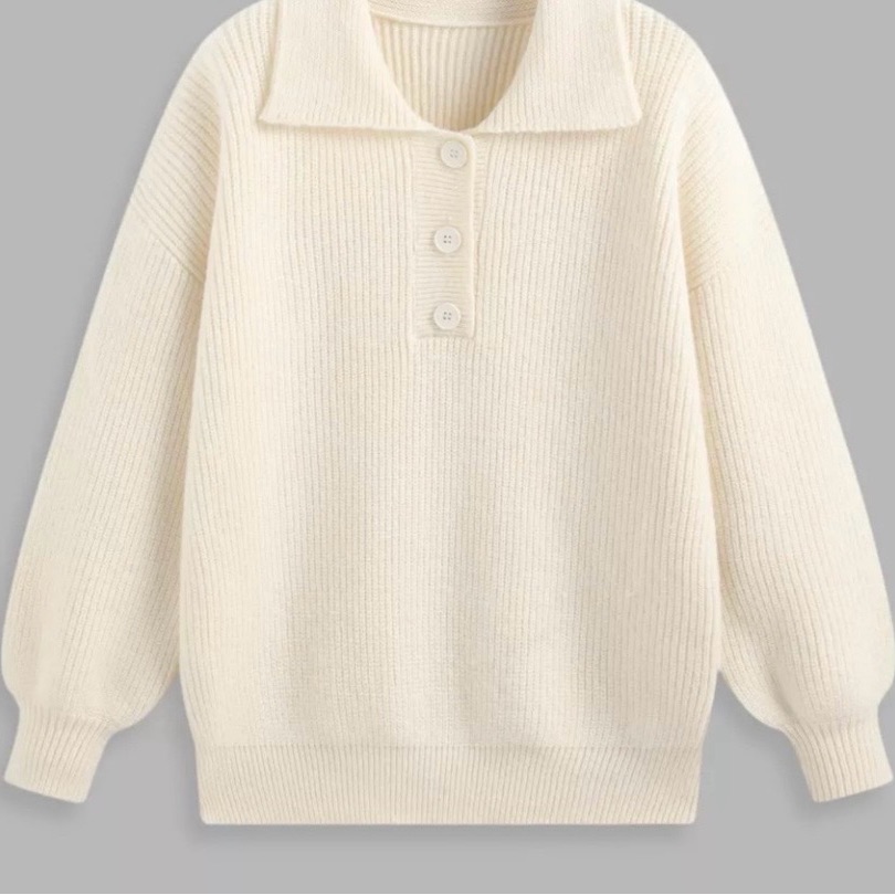 Nwt Cider Cream Button-Up Women's Sweater
